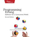 Book cover of Programming Erlang